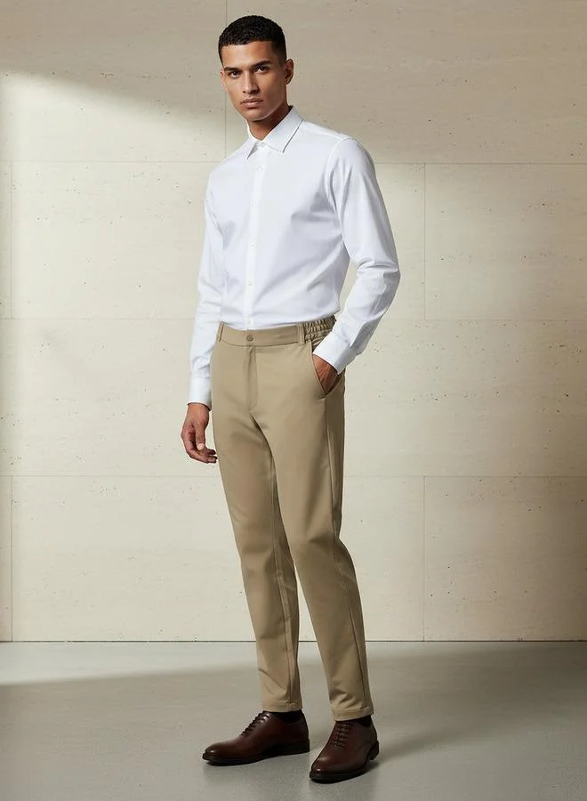 ايكونيك Iconic Men Slim Fit Trousers